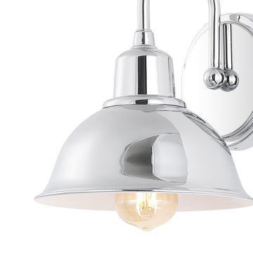 Frisco Farmhouse Industrial Iron LED Vanity - JONATHAN Y